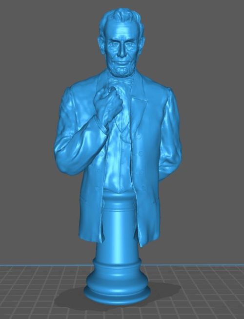 Abraham Lincoln front view