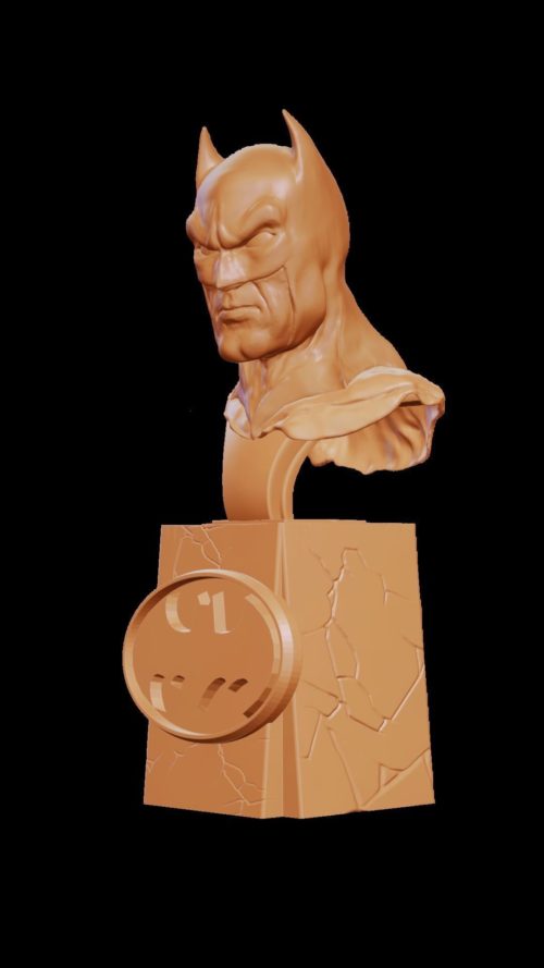 batman-classic-dc-3d-model-3 quarter view