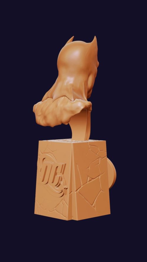 batman-classic-dc-3d-model-back view