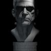frankenstein-boris-karloff-3d-model-front view