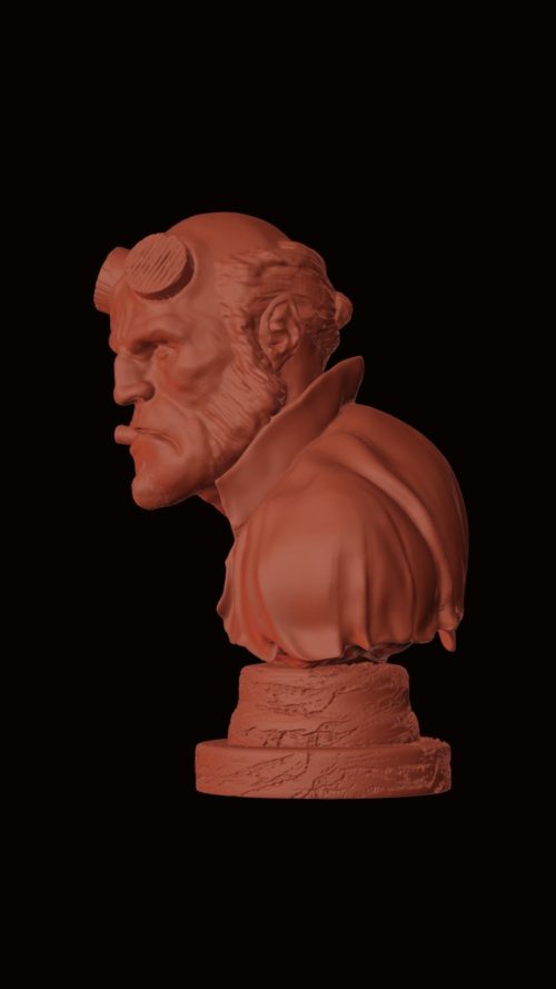 hellboy-bust-side-view