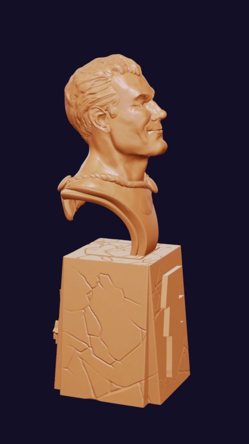 shazam-classic-dc-3d-model-side view