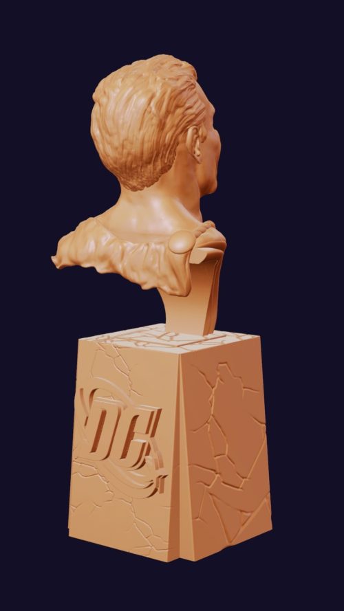 shazam-classic-dc-3d-model-back view