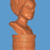 the-bride-of-frankenstein-elsa-lanchester-3d-model-painted STL view2
