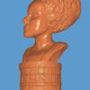 the-bride-of-frankenstein-elsa-lanchester-3d-model-painted STL view
