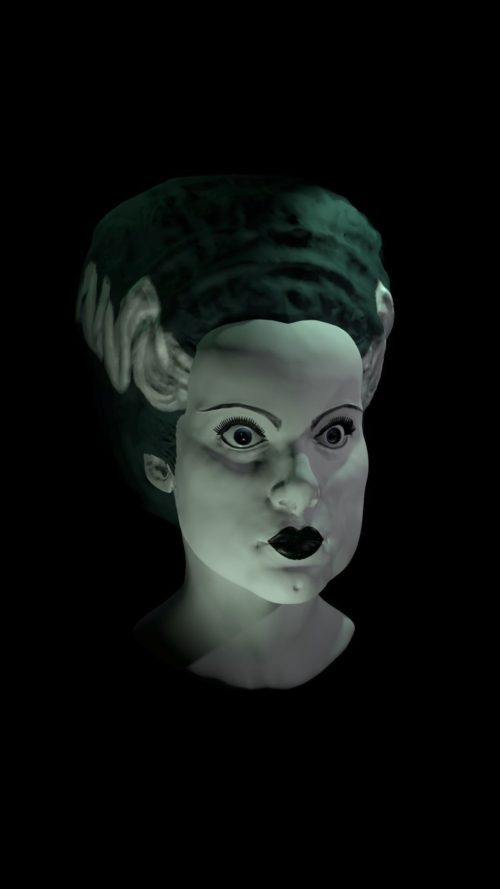 the-bride-of-frankenstein-elsa-lanchester-3d-model