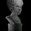 the-bride-of-frankenstein-elsa-lanchester-3d-model-3quarter view
