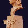 wonder-woman-classic-dc-3d-model-side view 1