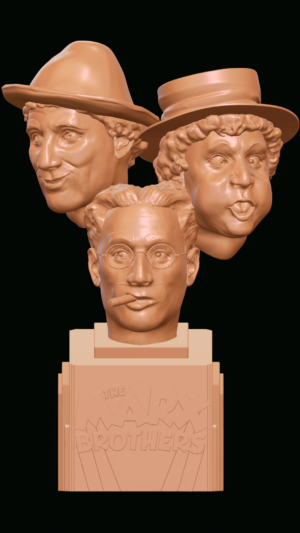 The Marx Brothers 3D model