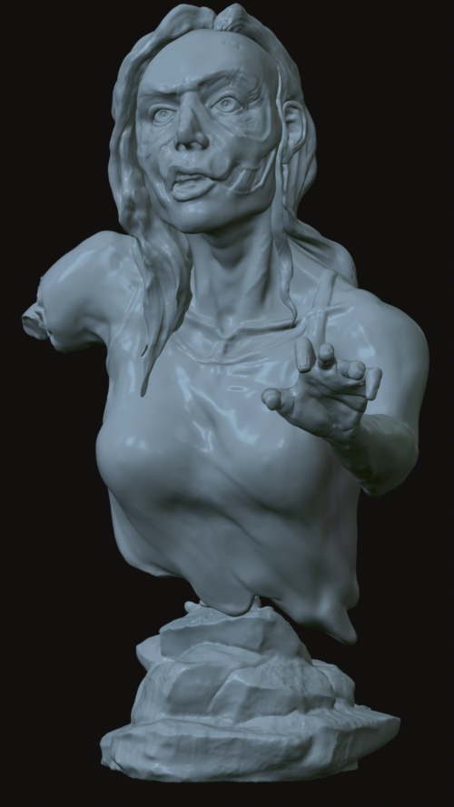 zombie girl model