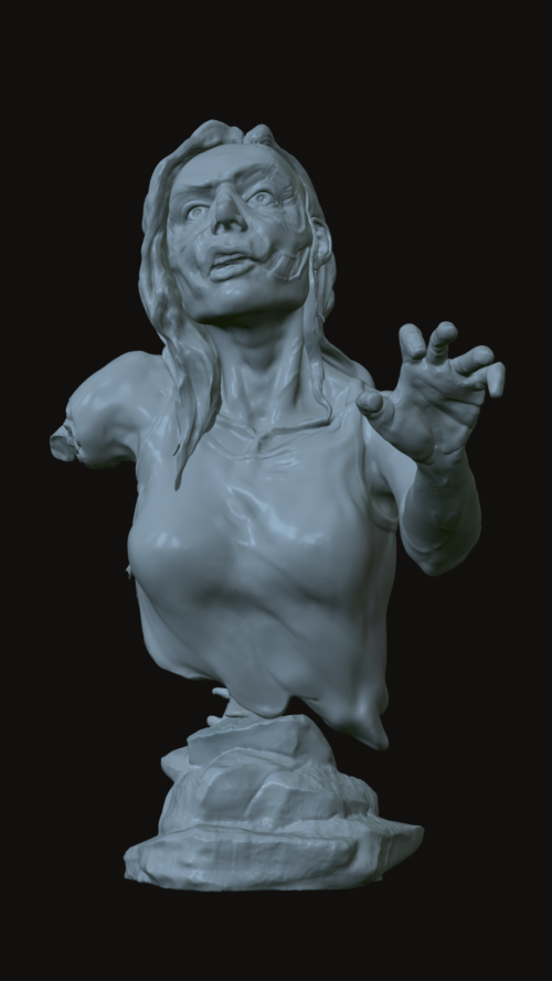 zombie girl model2