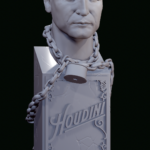 Houdini Bust