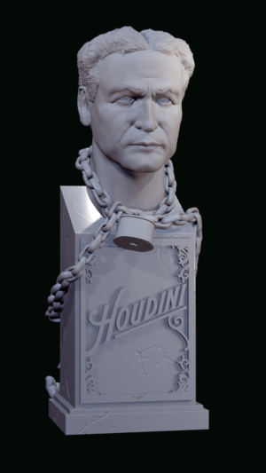 Houdini Bust